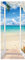 HADAIZI Türtapete selbstklebend Strand TürPoster 3D Bewirken Fototapete Türfolie Poster Tapete Abnehmbar Wandtapete für Wohnzimmer Küche Schlafzimmer 70X200CM