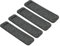 PATIKIL Filzstift Etui 12Pack Stifteetui Kugelschreiber-Etui Filz Bleistift Tasche Mini Schutzhülle Etui Halter Dunkel Grau