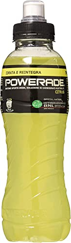 Lot de 24 boissons énergisantes Powerade Limone Bevanda energetica Citron 50 cl
