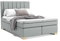 PANDA MÖBEL Maurice Boxspringbett 140 x 200 cm Doppelbett mit hochwertiger Pocket-Matratze und Topper, Polsterbett, Bett, Bettgestell, Stilvoll, Schlafzimmer, Modern (Türkis, 140 x 200 cm)