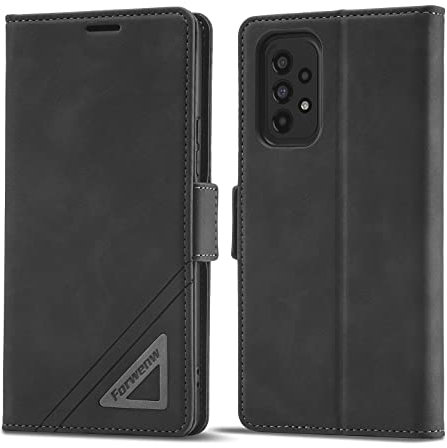 MDYH YXCY ATYJJ Für Samsung Galaxy A33 5G Doppelseitige Schnalle Leder-Handyhülle (Farbe: Schwarz)