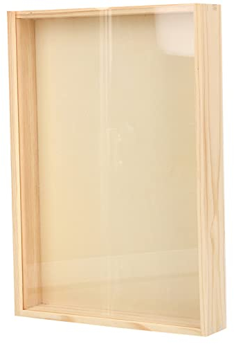Cabilock Vintage Exemplar Box Wand Vitrine Wand Montiert Vitrine Wandhalterung Vitrine Schmetterlinge Halter Rustikale Schattenbox Kaffee Schmetterlinge Vitrine Foto