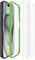 Belkin ScreenForce TemperedGlass iPhone 16 Screen Protector, crystal clear, scratch-resistant tempred glass, bubble-free application, full screen coverage also compatible with iPhone 15, 2-pack