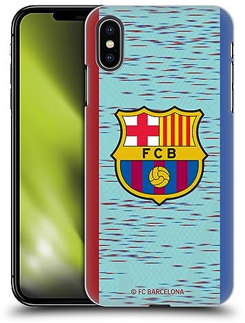 Head Case Designs Offizielle FC Barcelona Third 2023/24 Wappen-Set Harte Rueckseiten Handyhülle Hülle Huelle kompatibel mit Apple iPhone XS Max