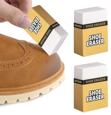 Butyeak Gomma per Pulizia Pelle Scamosciata e Nabuk - Pulitore per Camoscio e Scarpe in Nubuck