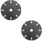 LT Easiyl 2-teiliges Winkelschleifer Sägeblatt 76 mm Hochgeschwindigkeitsstahl-Kreissägeblatt 10 mm Bohrung Holz Trennscheibe für 10,8/12 V Winkelschleifer zum Schneiden von Holz und Kunststoffen