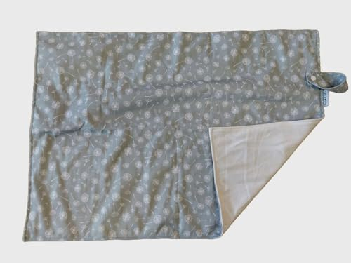 avo+cado waschbare Wickelauflage für Unterwegs - 70x50cm - Kompakte Wickelunterlage für Babys - Ideal als Wickeltischauflage, Bettunterlage oder Wickelmatte (Giersch)