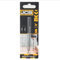 JCB Masonry Drill Bit 3 x 70 mm - Precision Ground Flutes, 135 Degree Tip Angle - Exceptional Durability Carbon Steel - - 3 Year Standard Warranty