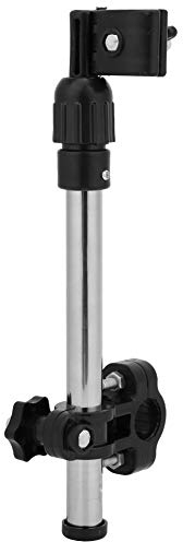 Keenso Schirmhalterung, Edelstahl-Schirmhalter für Kinderwagen, Fahrrad, Rollstuhl (Fahrrad-Schirmständer)