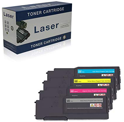 Ineecink Kompatible Tonerkartusche Als Ersatz Für Xerox C400 106R03524 106R03525 106R03526 106R03527 Zur Verwendung Mit Xerox VersaLink C400 C400DN C400N C405 C405DN C405N,4Er-Pack,4p