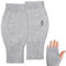 JJHXM 1 Paar Handschuhe winter,Fingerlose Handschuhe,thermo handschuhe,Halb Fingerlose Handschuhe,kaschmir Handschuhe,thermohandschuhe winter Unisex,für Laufen Radfahren Fahren(Grau)