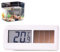 Thermomètres, thermomètre solaire Thermomètre à panneau de panneau Solaire Refrigérateur Solar Thermomètres étanche Thermomètres Thermomètres pour le climatiseur Air Climating Refrigérateur