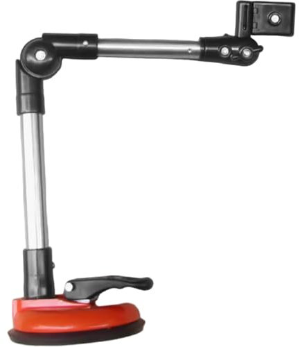 Gcroet Umbrella Holder Portable Suction Cup Umbrella Clamp Stainless Steel Multi-Function Connector Bracket, Quick-Disassembling Free Folding Rotary Telescopic