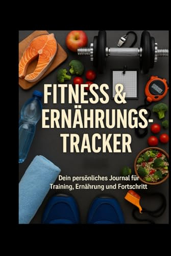 Fitness & Ernährungs-Tracker: Dein persönliches Journal für Training, Ernährung, Wasser & Fortschritt