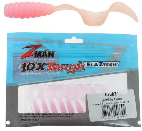 Z-MAN Grub, 2, Bubble Gum