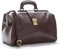 D&D - Leder Doktortasche - D&D0205 Minimal- Made in Italy (Dunkelbraun)