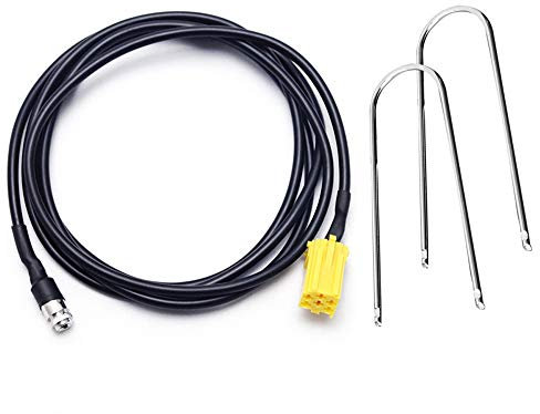 ENJOY-UNIQUE Cavo adattatore AUX Audio Musicale Ricevitore 3,5 mm 6 pin femmina compatibile con Alfa Romeo per Fiat Grande Punto 500