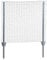 ESTEXO Zaun-Set Komplett-Set Sechseckgeflecht Zaun Draht Hasendraht Drahtzaun Drahtgeflecht 6eck Gartenzaun Drahtgitter mit Pfosten (Verzinkt / 25 mm / 0,75 x 25 m)