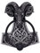 Nemesis Now Thors Martello Battente Porta 15,9 cm, Grigio, 15.9cm