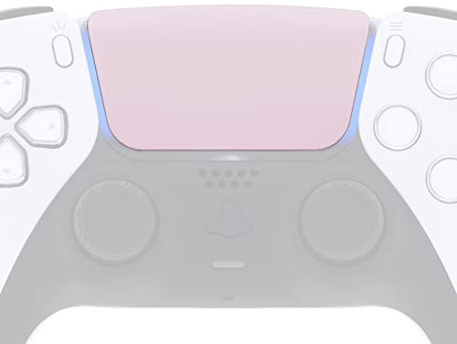 eXtremeRate TouchPad de Repuesto para ps5 Mando BDM-010 BDM-020 Panel Táctil para ps5 Control Touch Pad de Reemplazo con Herramientas para ps5 Controller-No Incluye Mando(Sakura Rosa)