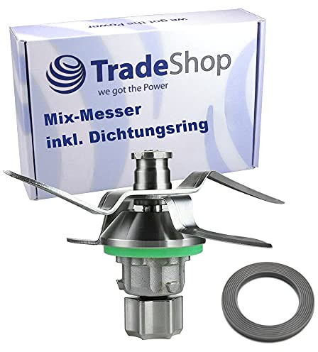 Trade-Shop Mix-Messer/Ersatzmesser/Messerkreuz für Vorwerk Thermomix TM5 Küchenmaschine 4 Klingen Rechtslauf Linkslauf%0d%0a