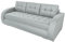 BROMARKT Schlafsofa CORANA - Sofa mit Schlaffunktion und Bettkasten, Bettsofa, Couchgarnitur, Couch, Sofagarnitur, Bett (h85 x t99 x b238 cm, Paros 5 Hellgrau)