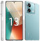 Fitudoos Hülle für Xiaomi Redmi Note 13 5G Hülle,Soft Schutzhülle Liquid Silicone hülle,Hochwertiges Silikon Premium TPU Handyhülle für Xiaomi Redmi Note 13 5G -Transparent.