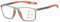 Junsika Blaulichtfilter Lesebrille Herren Damen Mode Klassisches Quadrat Progressive Multifokale Lesebrille 1.5