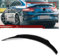 SANSHAOS Heckspoiler für Mercedes Benz W205 C205 Coupe C200 C300 C63 2017-2021, ABS Material, Schwarz, Dachspoiler, Heckflügel, Lippe, Auto Tuning