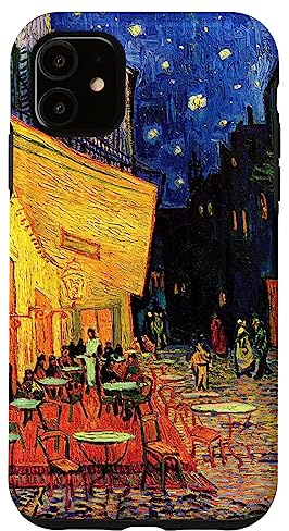 Night Cafe Terrace on the Place du Forum by Vincent van Gogh Case for iPhone 11