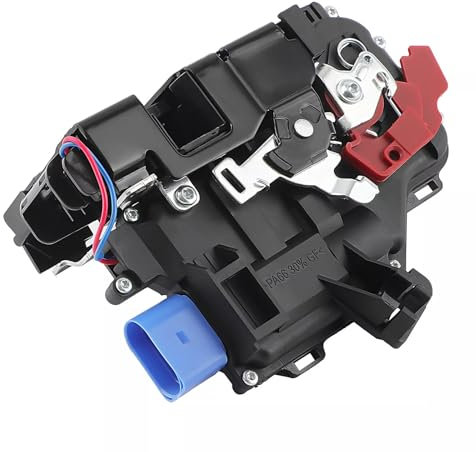 Dixhills Attuatore serratura porta anteriore sinistra chiusura centralizzata 9 pin compatibile con Altea 5P1 Toledo III 5P2 Golf V Ricambio per 3D1837015 3D1837015A 3D1837015AB Türschloss vorn links