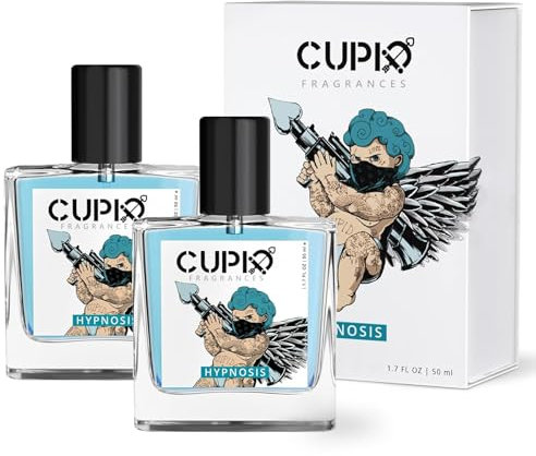 Cupid Cologne for Men,Cupid Fragrance,Cupid Hypnosis Perfume Men 50 ml/1.7 Oz (2pcs)