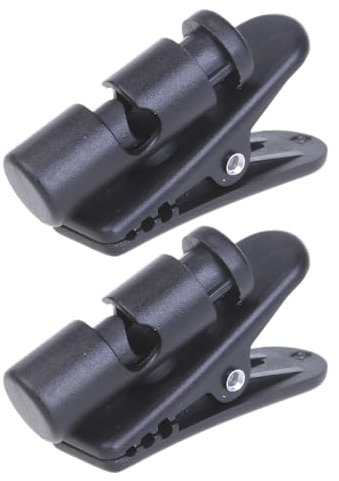 NIHENHAO Kabelklemmen, Headsets, Halsband-Clip, drehbare Klemmen, Kopfhörer, Kabelclip, praktisches Hörmuschel, Kabelmanagement