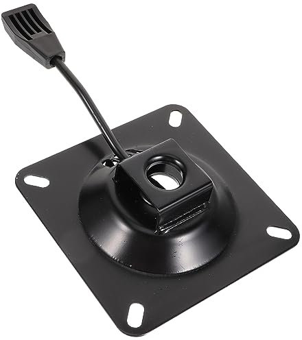 Tofficu Base De Hierro para Silla De Oficina Accesorio con Placa Giratoria para Control De Inclinación Resistente y Fácil De Instalar Repuesto Compatible con Taburetes y Sillas De Escritor