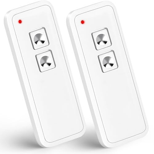 AKVF Telecommande Portail pour Novoferm Novotron 522 Design, 502 MAX43-2, 512 MIX43-2 pour Novoferm Novotron 433,92MHz Bip Portail Porte De Garage avec 64 Bits Code Tournant/128 Bits, 2 Pack