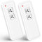 AKVF Telecommande Portail pour Novoferm Novotron 522 Design, 502 MAX43-2, 512 MIX43-2 pour Novoferm Novotron 433,92MHz Bip Portail Porte De Garage avec 64 Bits Code Tournant/128 Bits, 2 Pack