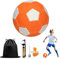 Lotvic Fussball Curve Ball, Curveball Fussball Größe 5, Eva Gummi Swerve Fußballs, Swerve Kurvenball Kinderfussball, FußballKurvenball für Kinder, Geschenk für Kinder Drinnen und Draußen