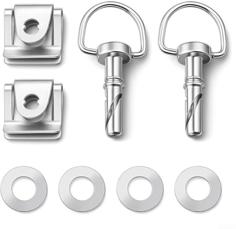 2 Sets Auto-Motorabdeckungen, Schraubenmuttern, Drehschnäpper A4519880067, passend für Smart 451 Fortwo 2007–2015