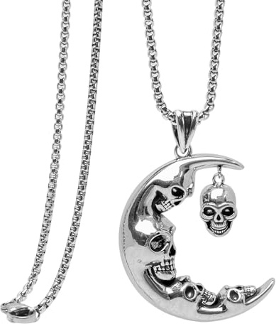 Generisch Chain Halskette mit Perlenanhänger und Ringzug. Ein eleganter und durchdachter nachhaltiger Schmuck für besondere Menschen. 1 ml.