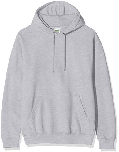 AWDis Herren Kapuzenpullover COLLEGE HOODIE, Grau (Heather Grey), L