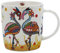 Maxwell & Williams DI0100 Kaffee-Tasse 400 ml – Smile Style – Porzellan bauchig, mit buntem Flamingo-Motiv, Geschenkbox