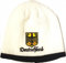 Deutschland Mütze bestickt Beanie Cap Wintermütze (weiß)