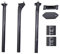 ESEN SP 3k Glänzend Carbon Fiber 27,2/31,6 mm * 350/400 mm Radfahren Fahrrad Sattelstütze Mountainbike/Rennrad BMX Sattelstütze Rohr Sattelstütze