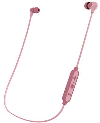 KitSound Funk 15 In Ear Wireless Headphones, Bluetooth Earphones with Microphone - Pink