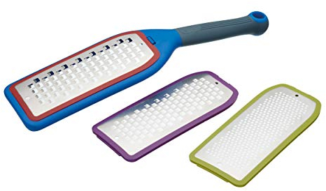 Colourworks Grattugia per Formaggio 3 in 1, Plastica