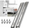 SHUHANG Glissières de tiroir en acier inoxydable à extension complète de 300 mm avec roulement à billes et montage latéral très résistantes, charge maximale de 45 kg, 1 paire (lot de 2)