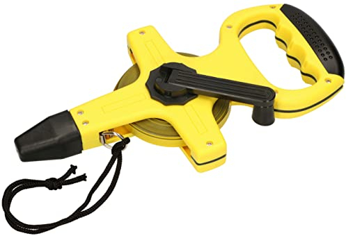 KOTARBAU® Mètre ruban 30 m en acier jaune