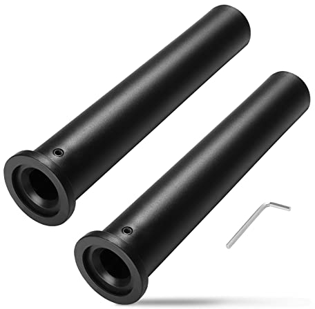 LIIIIIIKES Olympic Adapter Sleeve - Converts 1 Standard Weight Plate Posts to 2 Olympic Weight Plate Posts (Pair) (11 inch)