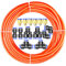 ERGAOBOY Orange 10M Polyurethane PU Air Hose Pipe Tube Kit,10mm OD x 6.5mm ID with Pneumatic Connector Kits