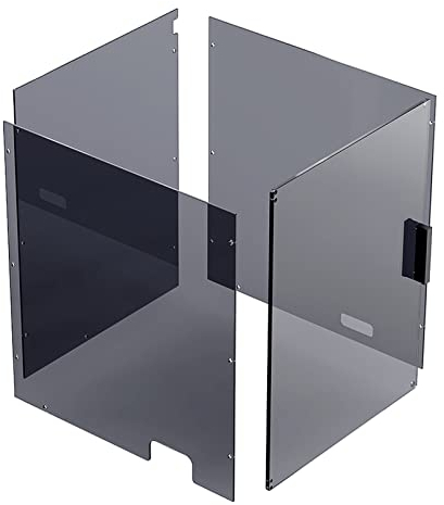 ERYUE 3D-Druckerverschluss,Ender-5 S1 Gehäuse aus Acryl für konstante Temperatur/Rauschunterdrückung/Staubdicht und schnelle Installation